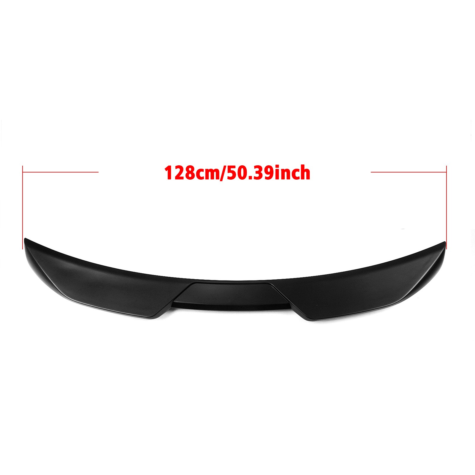 1x Matte Black Rear Trunk Spoiler Lip Wing Kit For Chrysler 300 300C 300S 11-23