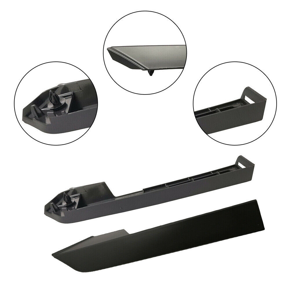 Set For Toyota Tacoma 2012-2015 Front Grille Headlight Filler Molding Trim Panel