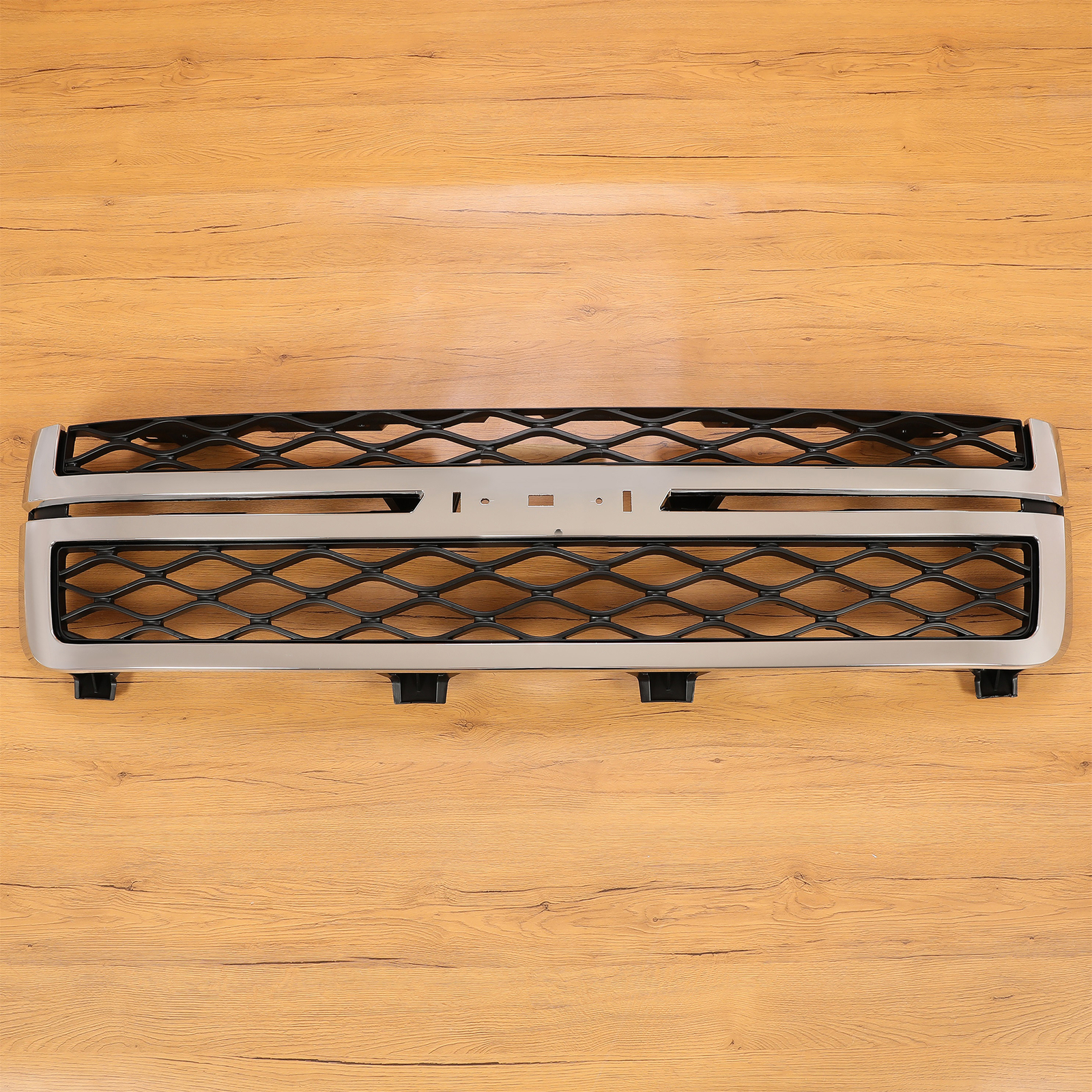 Chrome Front Bumper Grille For Chevy Silverado Sierra 2500 3500 HD 2011-2013 14