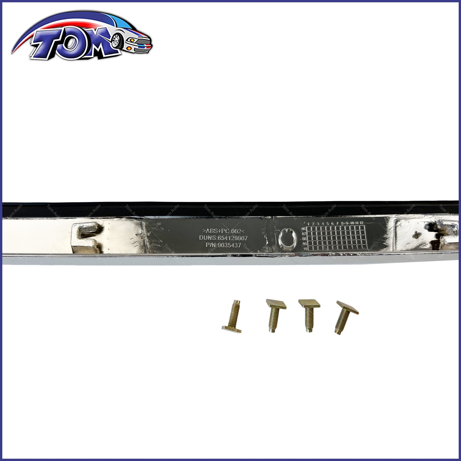Hood Molding Trim Moulding Chrome For 07-11 Chevy Sedan Aveo 96852700 GM1235108