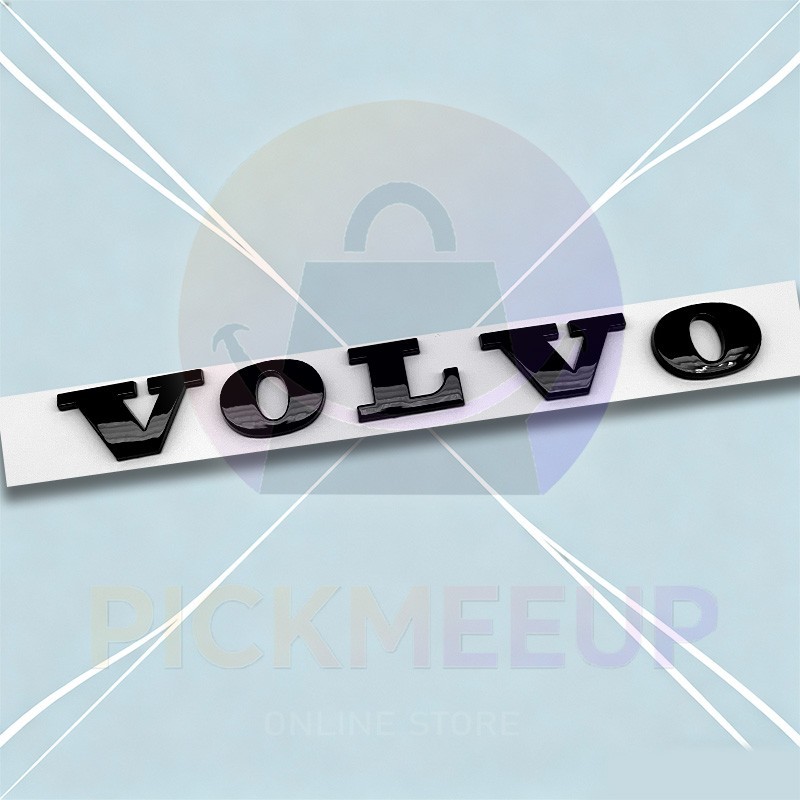 1 SET Rear Tailgate Trunk Lid Letter Badge Emblem Sport For Volvo 2000-2025