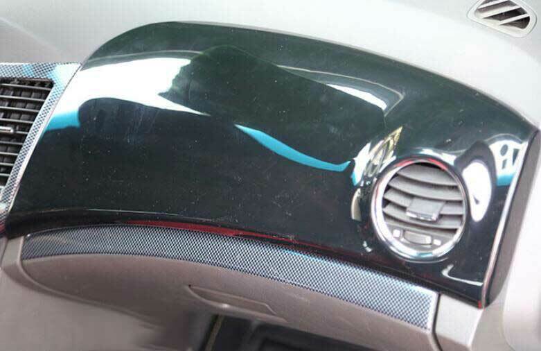 Cover Panel Gloss Black For Chevrolet Cruze 2010-2015 Dashboard Co-Pilot Strip