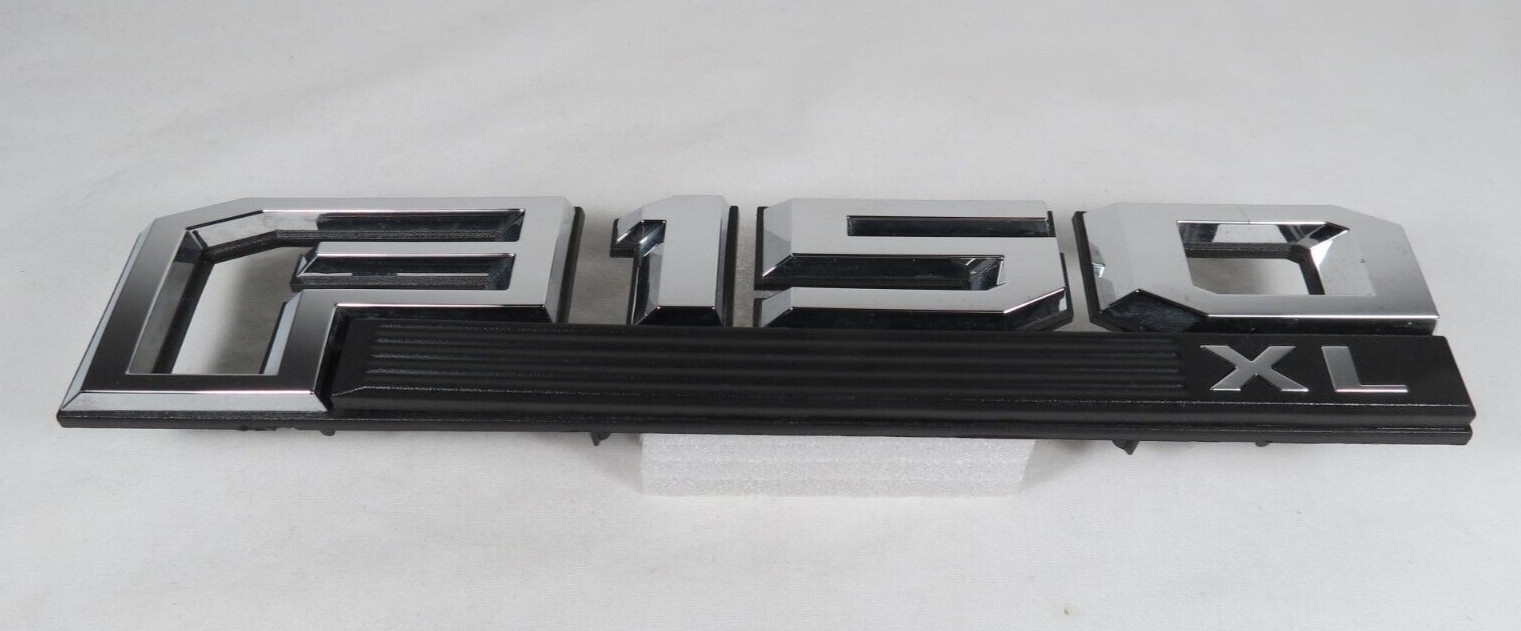 Genuine OEM 2015-2020 Ford F150 XL Emblem Left Hand Front Fender Badge Sign Logo