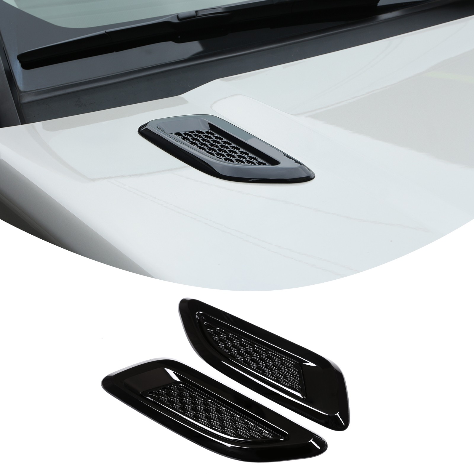For Range Rover Sport 2014-2018 Hood Air Intake Trim Panel Black