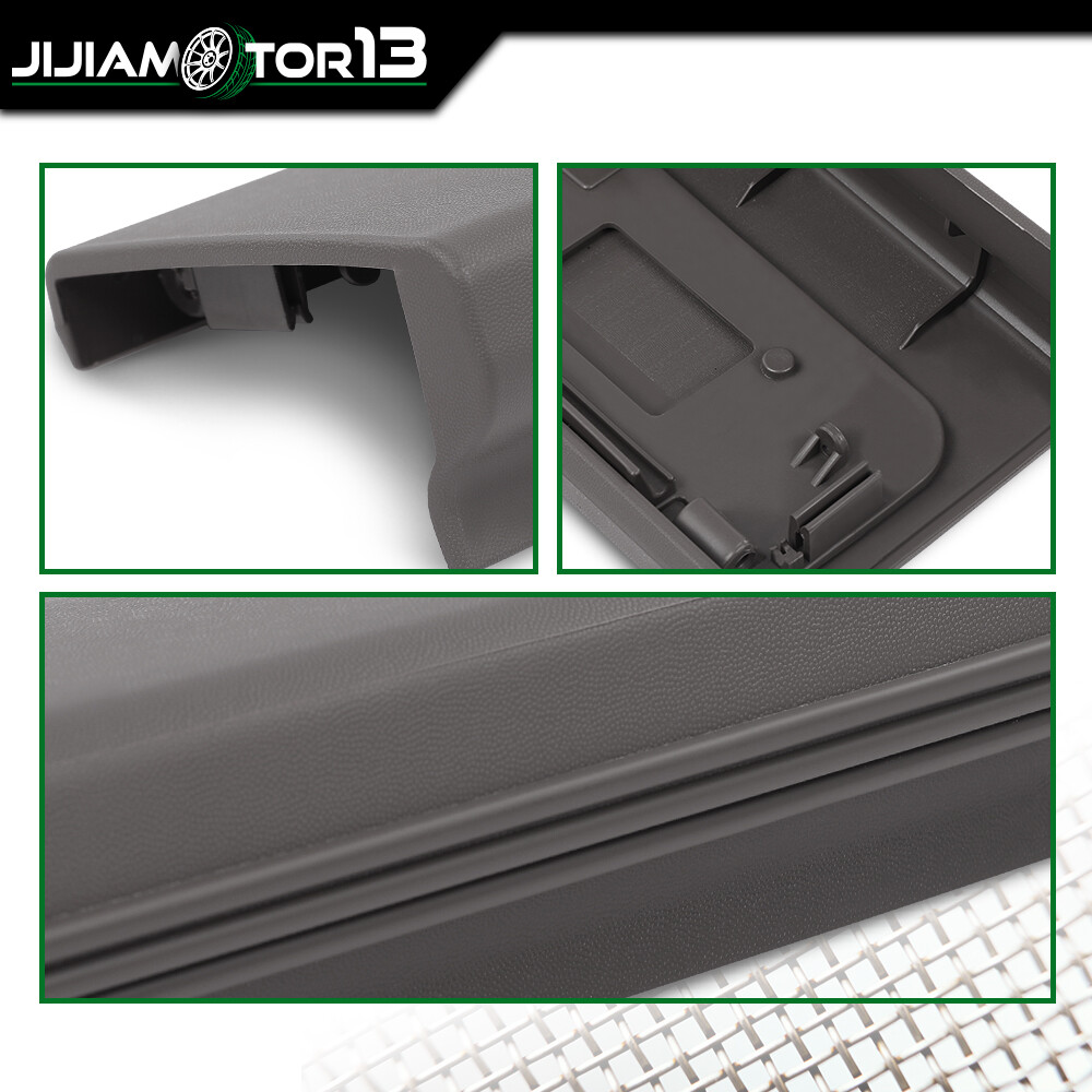 Fit For 08-16 Ford F250 F350 Super Duty Flex Step Tailgate Trim Cap Molding Kit
