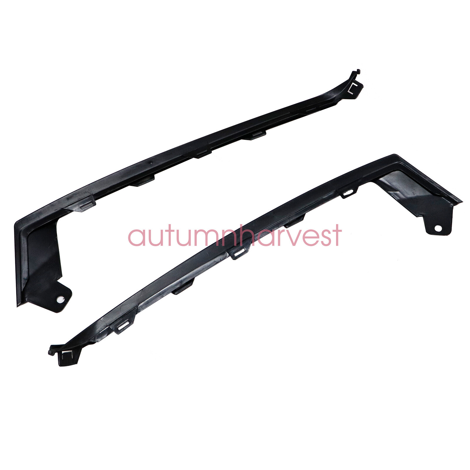 For Honda Accord Sedan 2018 2019 2020 Front Lower Bumper Trim Moulding Set LH+RH