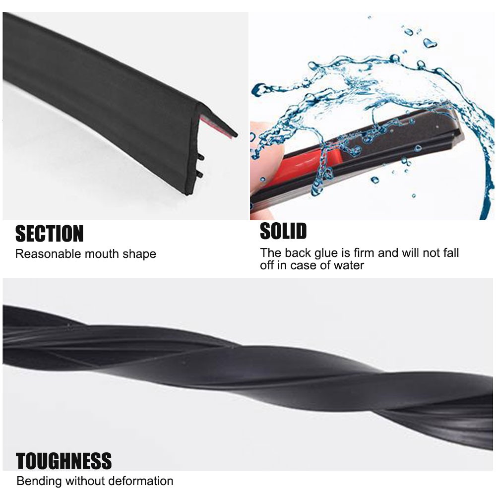 13FT V-Shape For Lexus Window Edge Moulding Trim Weatherstrip Seal Strip EDPM