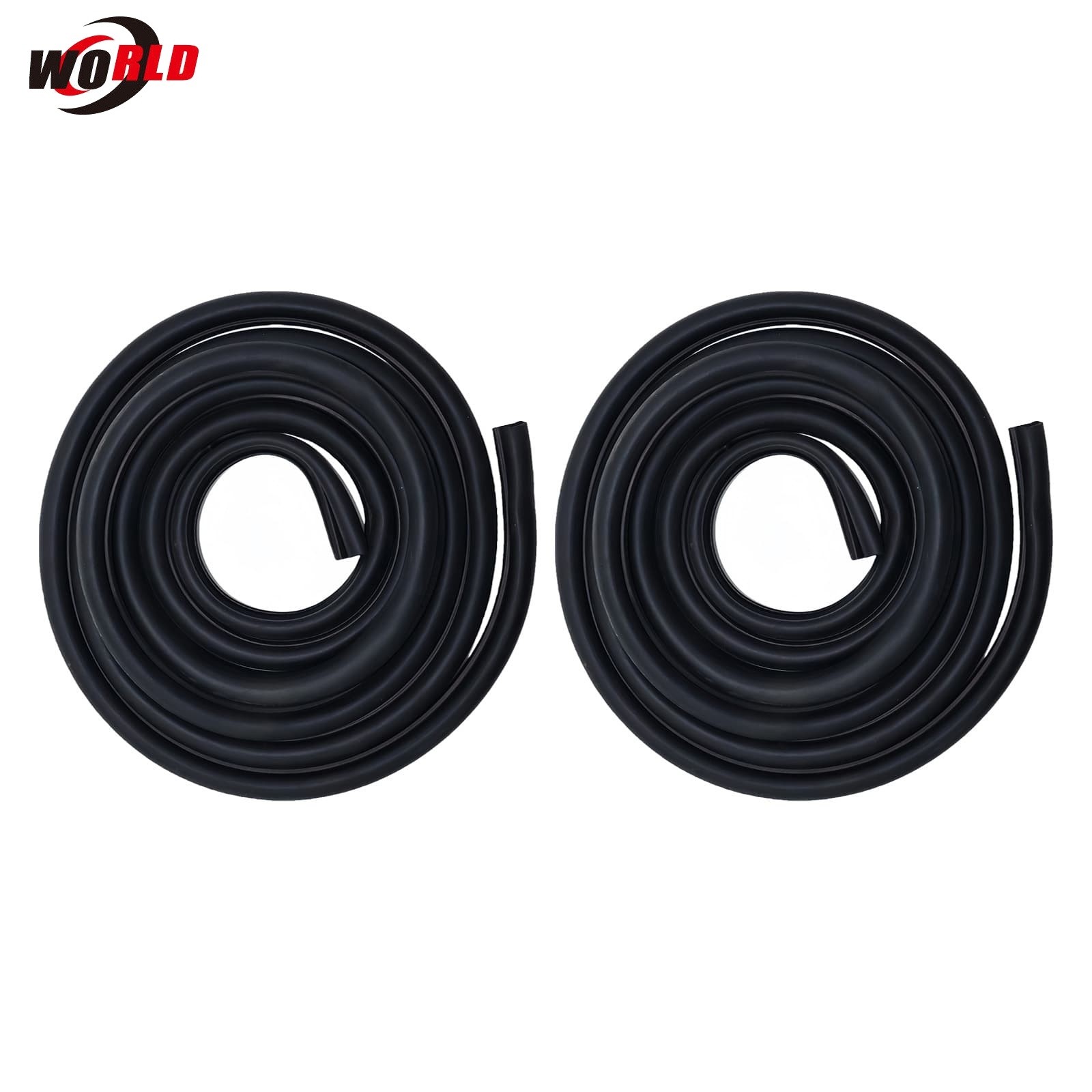 13.5Ft Cab Door Weatherstrip Rubber Seal Set For Peterbilt 379 389 359 330 357