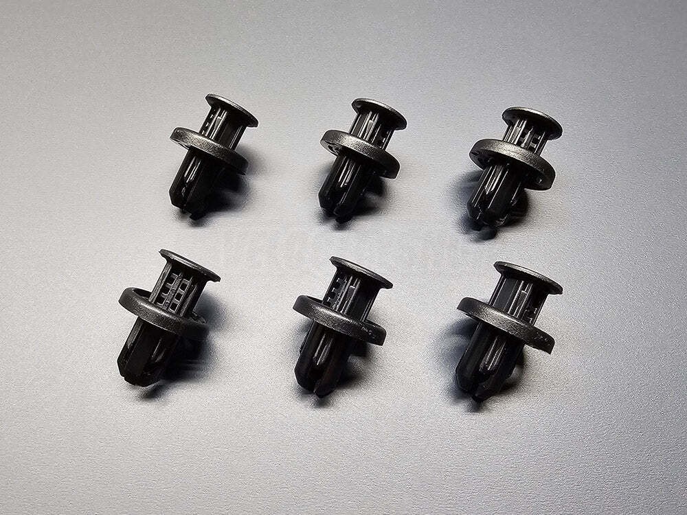 OEM Honda Bumper Clips 20mm Flange / 10mm Stud | 6-pieces