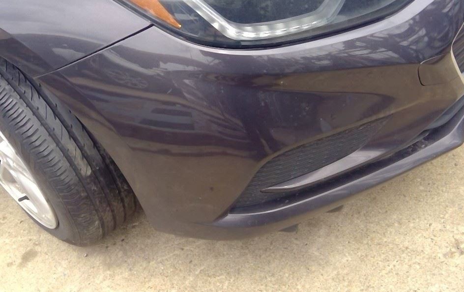2017 2018 Chevy Cruze Front Bumper Rs Package Without Fog Lamps Cover