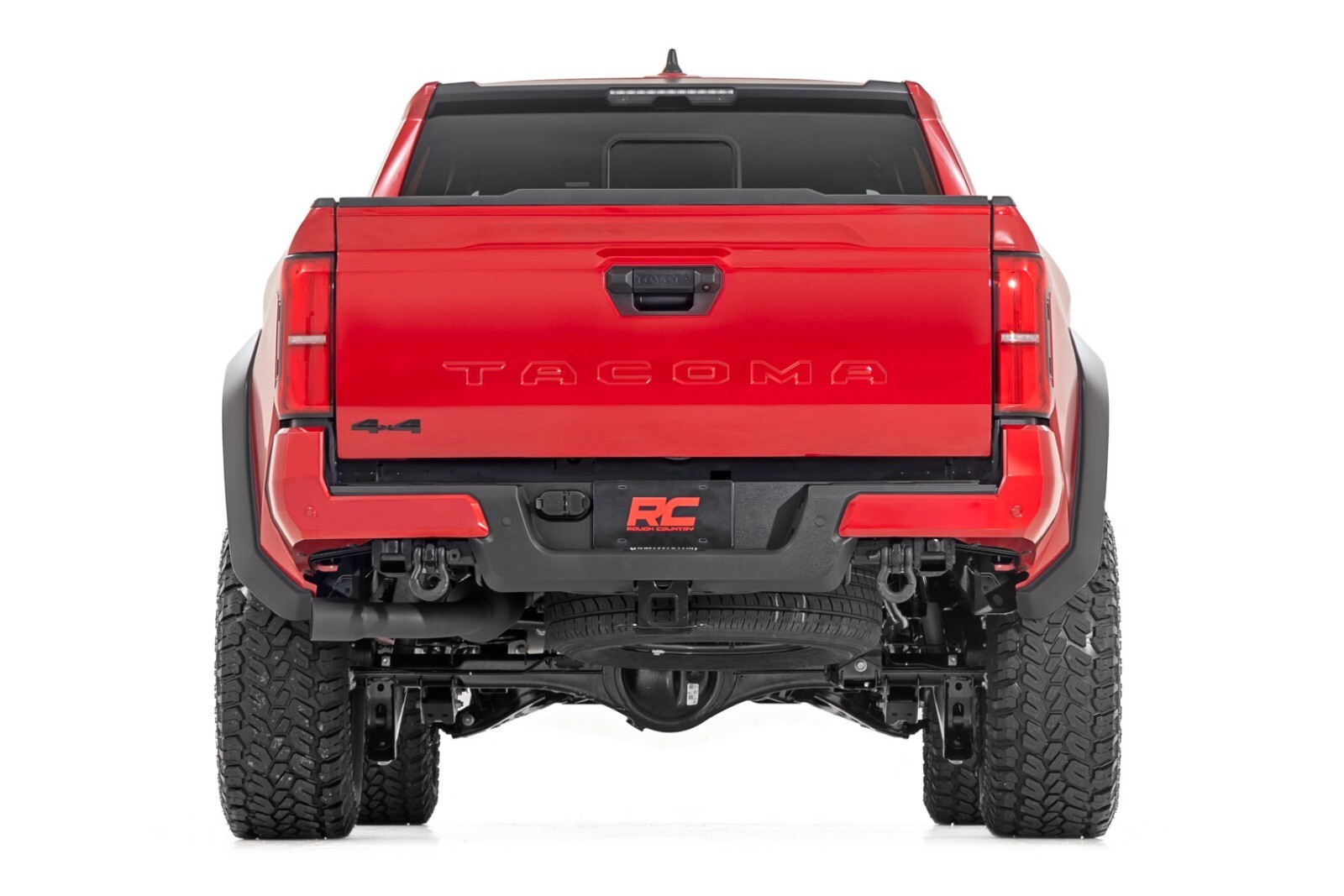 Rough Country Fender Flares OE Style 202 Gloss Black for Toyota Tacoma 2024