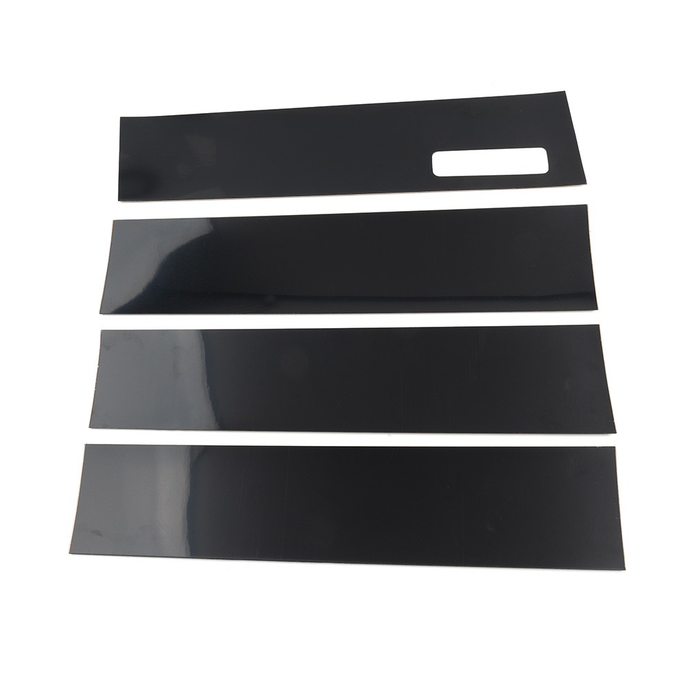 Pillar Posts Set Door Window Cover Trim Kit For Ford F150 F-150 2015-2022