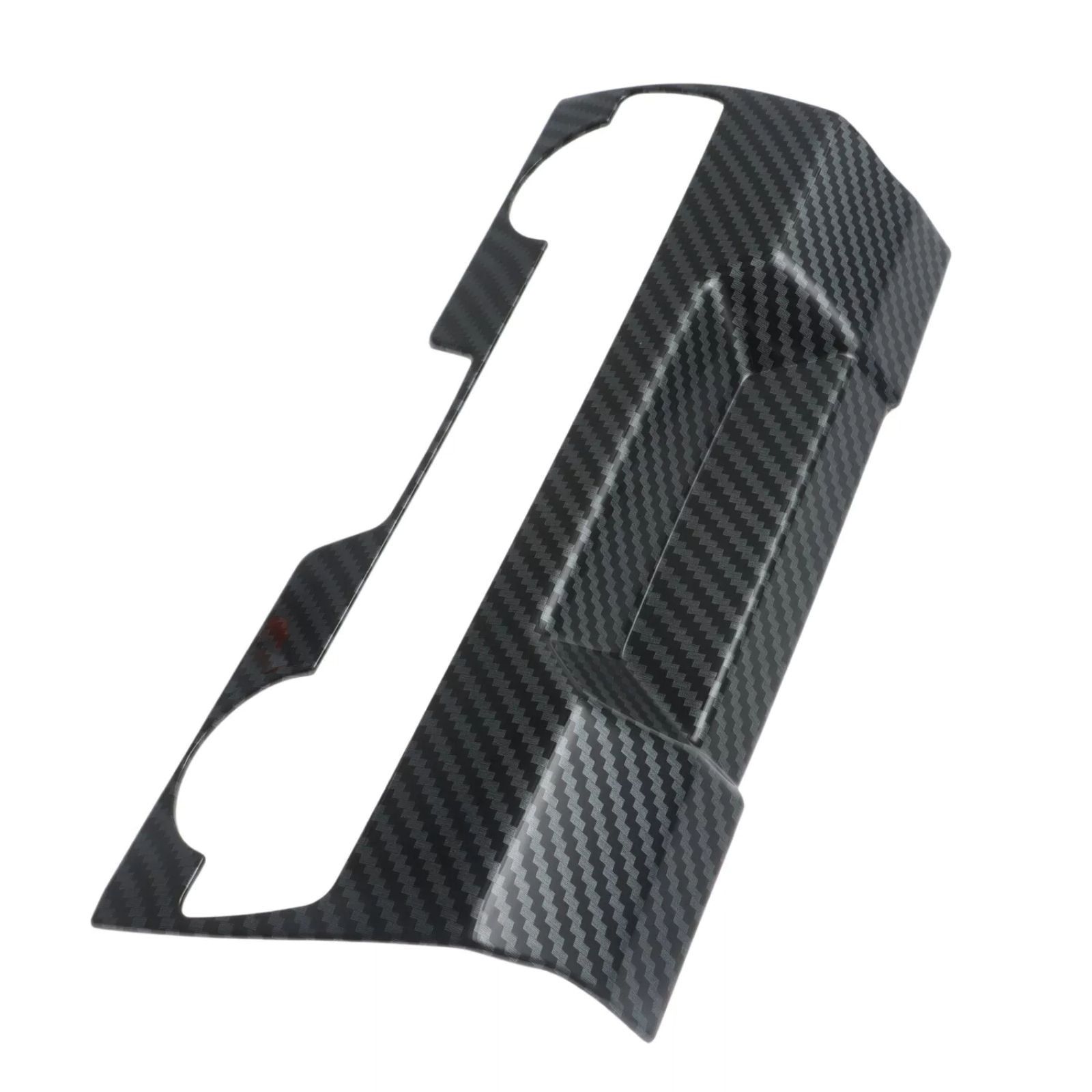 Black Central Console AC Switch Panel Cover Trims For Honda Civic 2016-21
