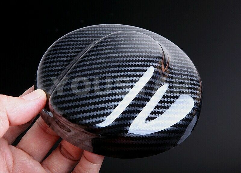 CARBON EFFECT Gas Cap Fuel Cover for MINI Cooper S Clubman R55 07-14 R56 06-13