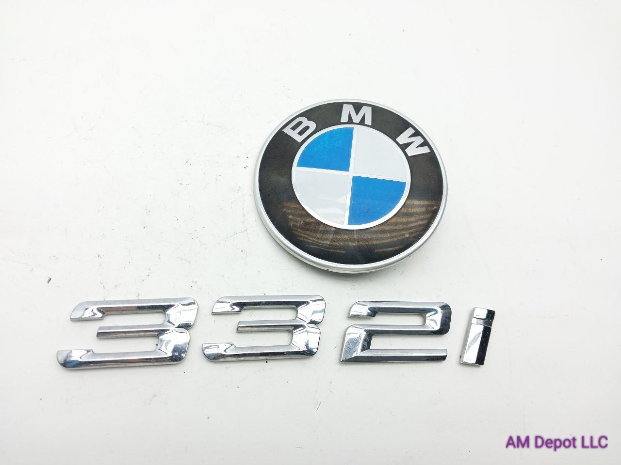 2000 BMW 323i E46 Sedan Trunk Lid Emblem Letters Set 82mm 51148132375