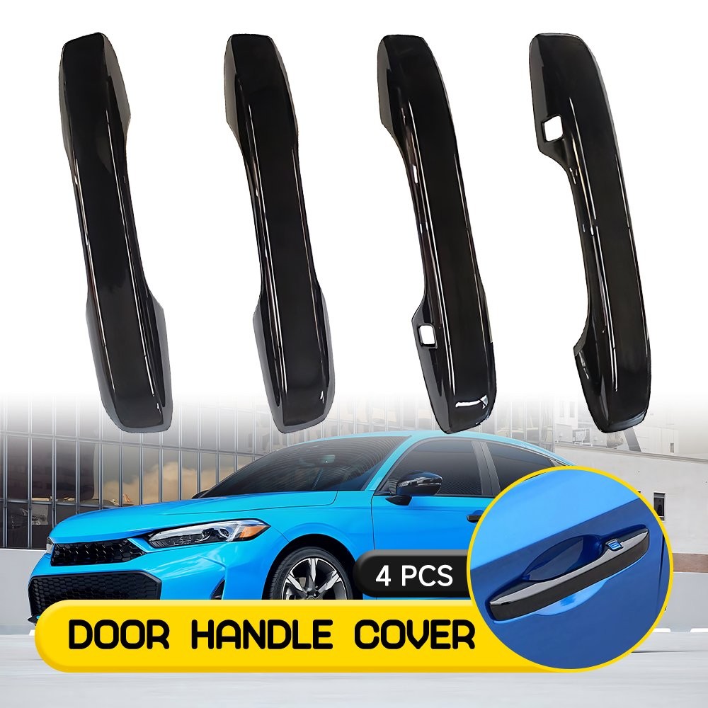 For Acura Integra Honda HR-V CR-V 2023 2024 2025 GLOSS BLACK Door Handle Covers