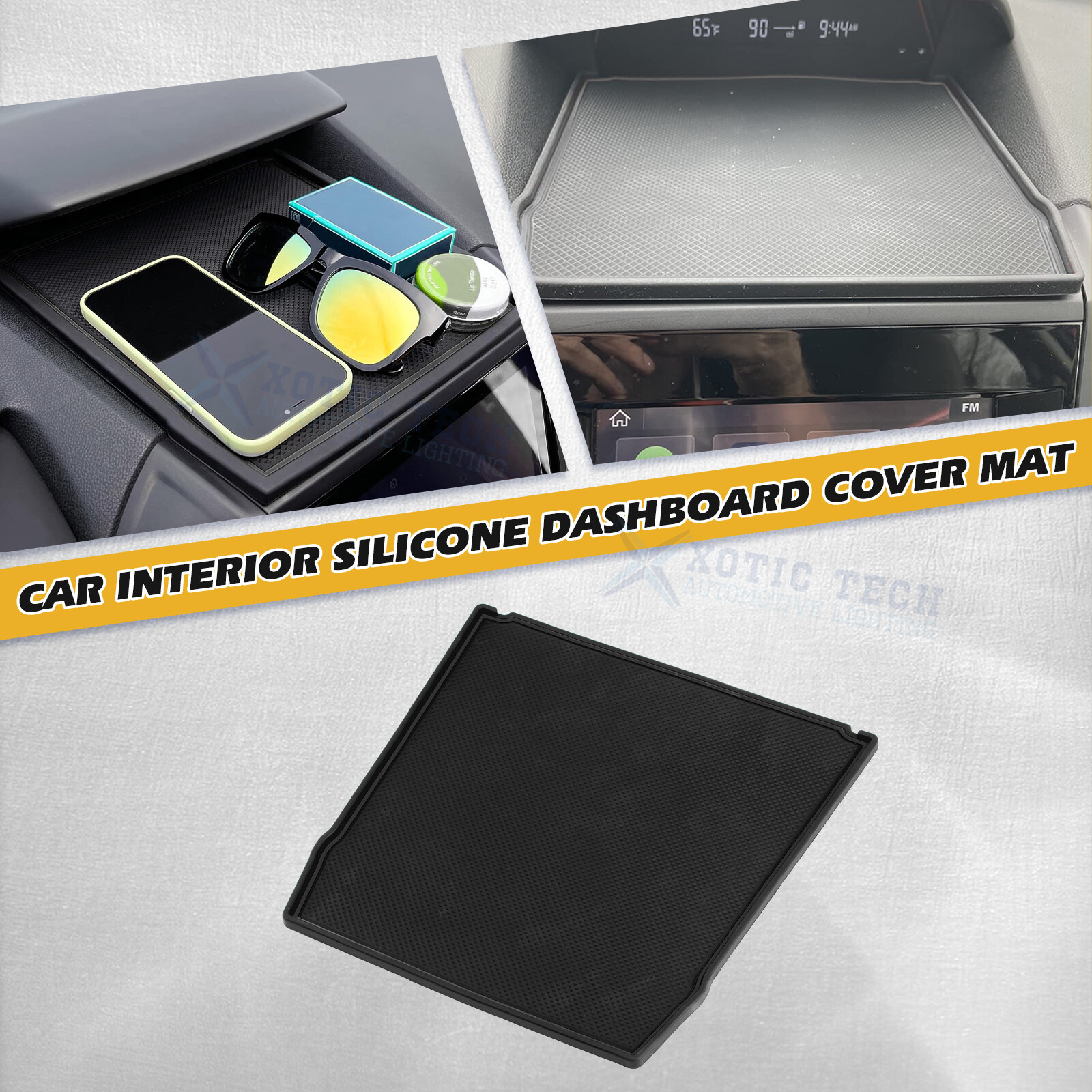 Center Dashboard Holder Tray Cover Pad For Subaru Forester 2019+ Crosstrek 2018+