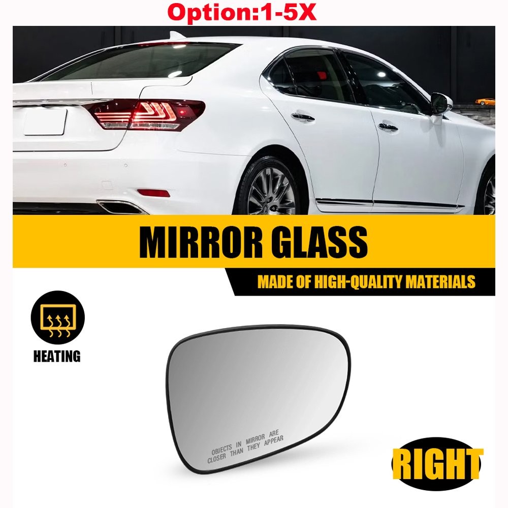 Passenger RH Side Power Heated Mirror Glass For Lexus GS350 2013-2014 GA-LE2102