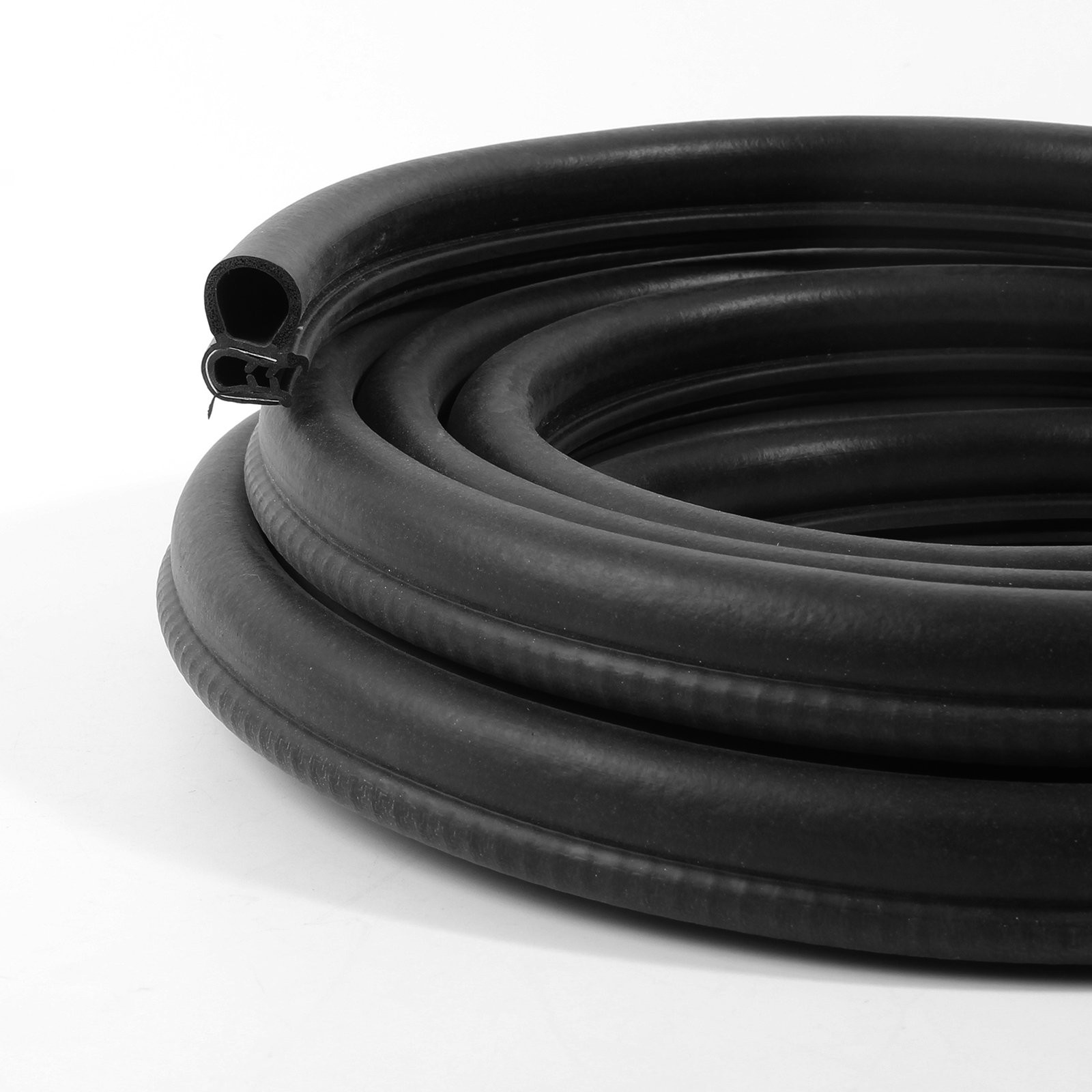 Thermal Insulation Rubber Seal Strip Car Seal Strip with Side Bulb U Shape 40Ft