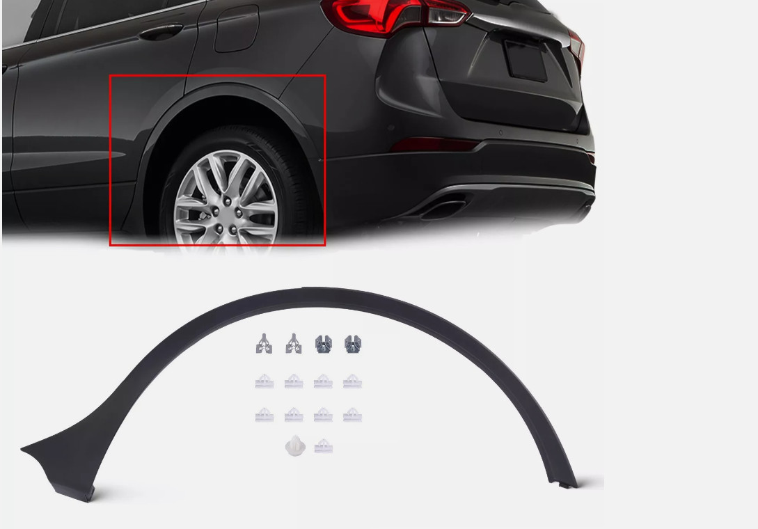 Fit 2016 2017 2018 2019 2020 Buick Envision Rear Driver Wheel Arch Molding Trim