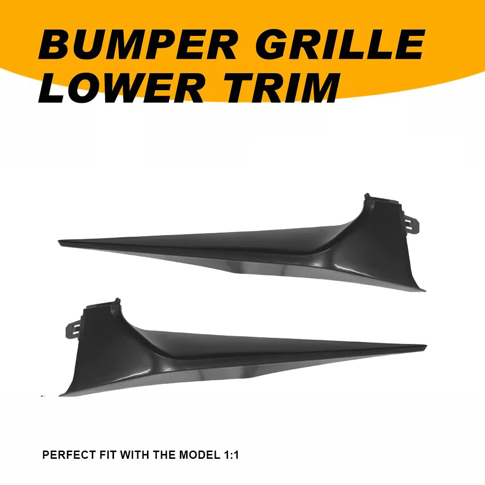 Fits 2020 2021 2022 Toyota Corolla SE XSE Front Bumper Grille Lower Trim Molding