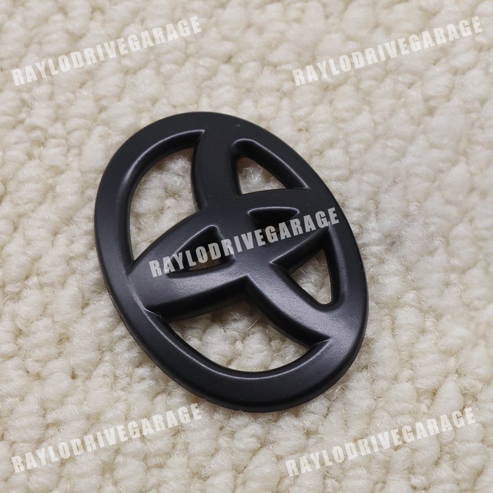 3D Steering Wheel Emblem Blackout Overlay Kit Anti-scratch For TUNDRA 2000-2021