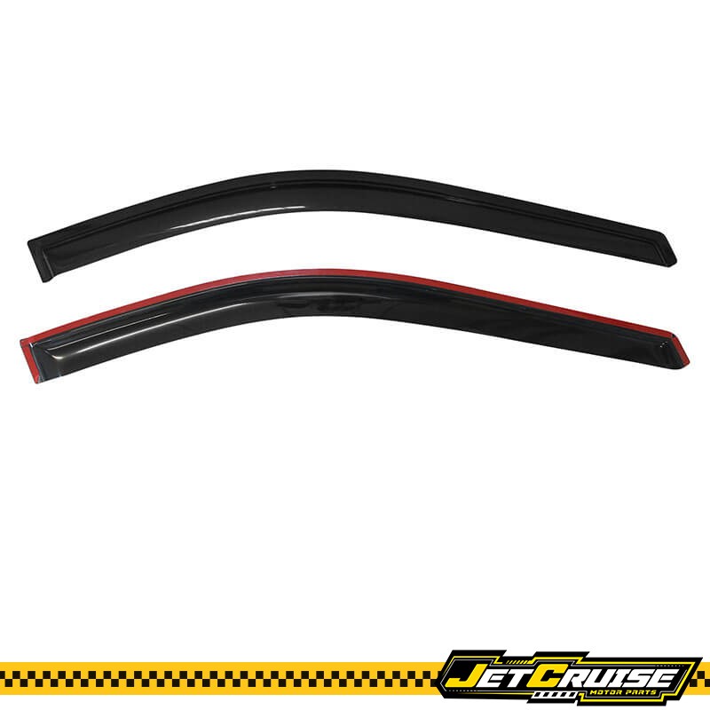Fits 96-07 Chrysler Town & Country Caravan Slim Type Acrylic Window Visors 2Pc