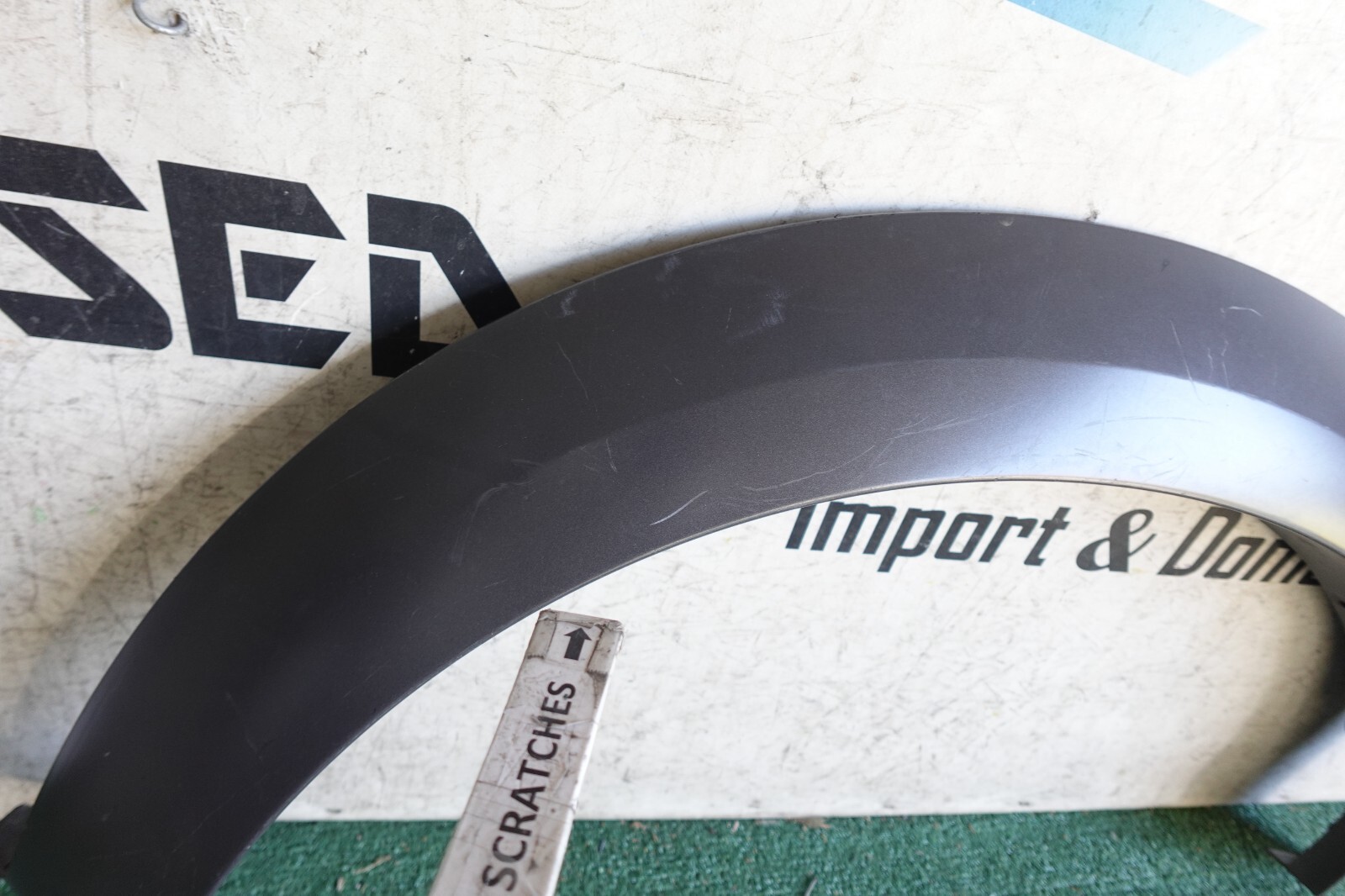 2021 22 2023 FORD F150 RAPTOR RIGHT REAR WHEEL FLARE FENDER MOLDING OEM AY06434