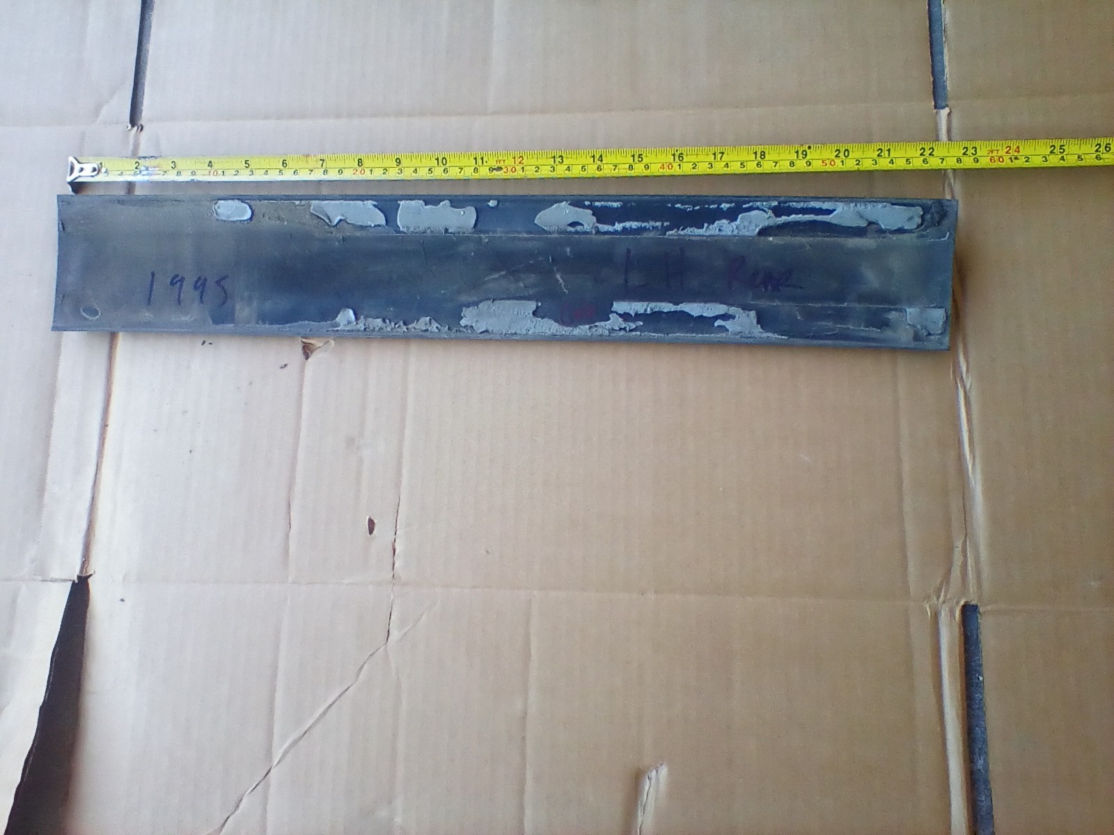 1995 Dodge Dakota rear cab Door MOLDING left driver side OEM