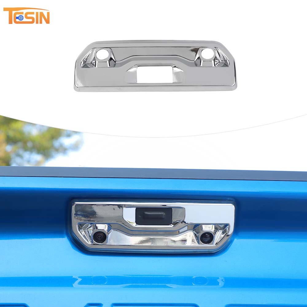 Chrome Tailgate Handle Cover Trim For Chevy Silverado/GMC Sierra 22+ Accessories