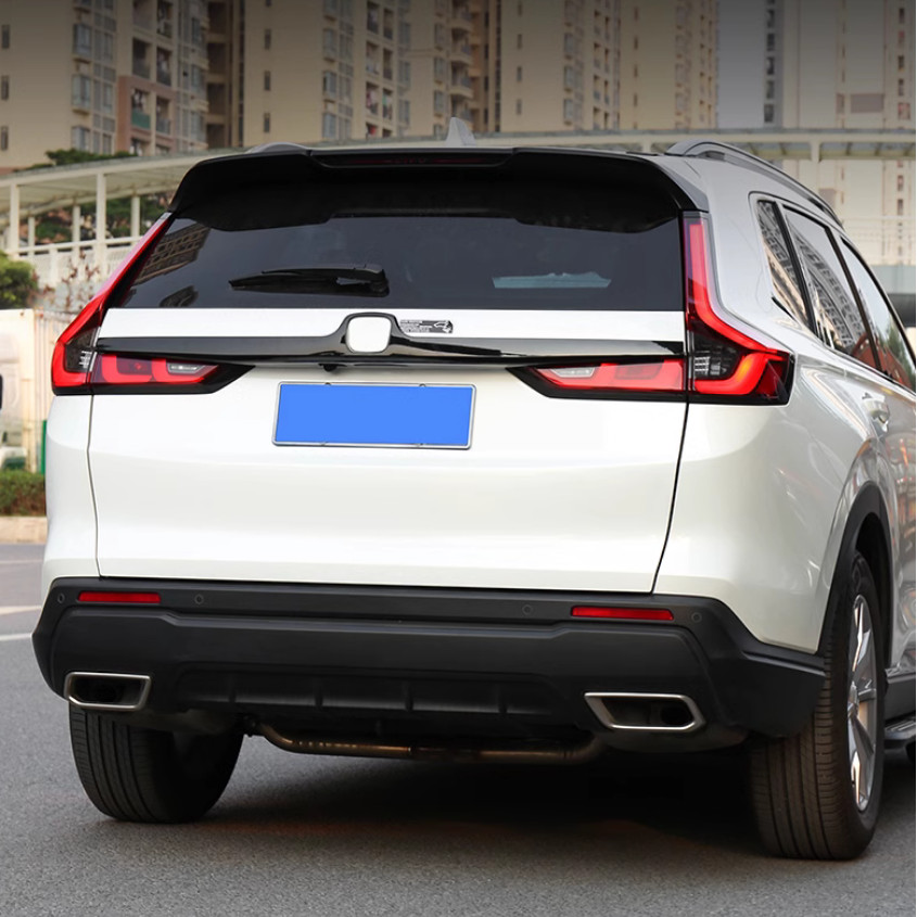 Black Rear Door Trunk Lid Cover Trim 1pcs For Honda CR-V CRV 2023 2024 2025