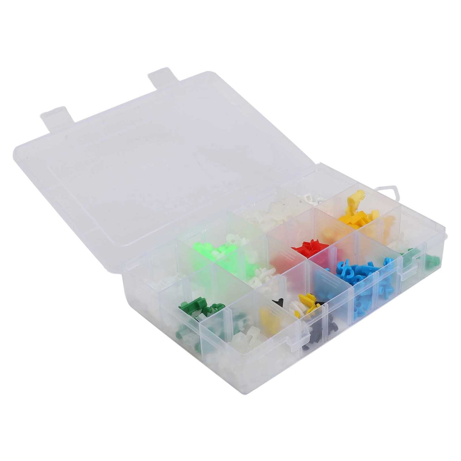 Simple Installation Door Lock Rod Clips Assorted Car Wire Clips Pack of 160
