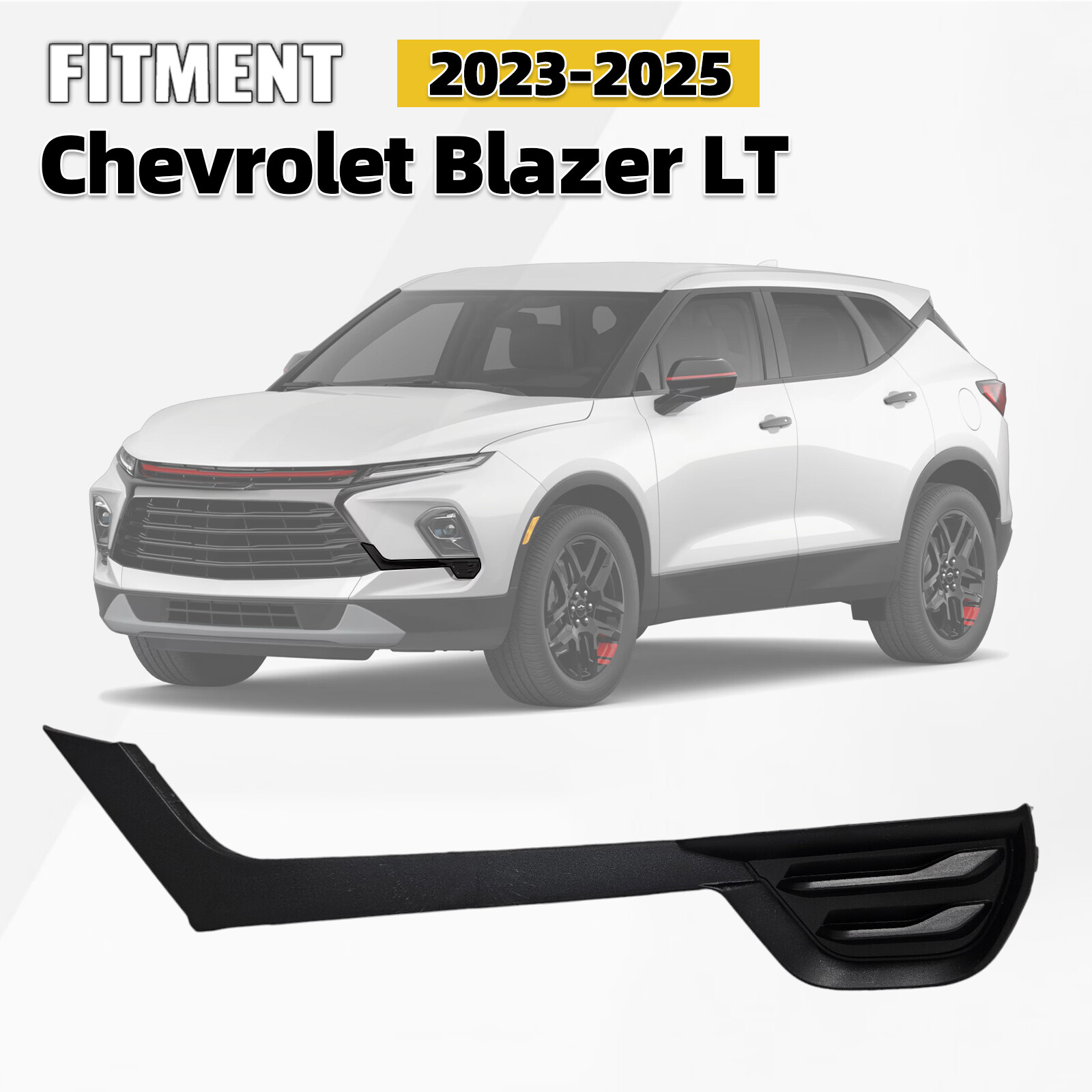 Headlight Bezel Trim For 2023-2025 Chevrolet Blazer LT model Driver Side