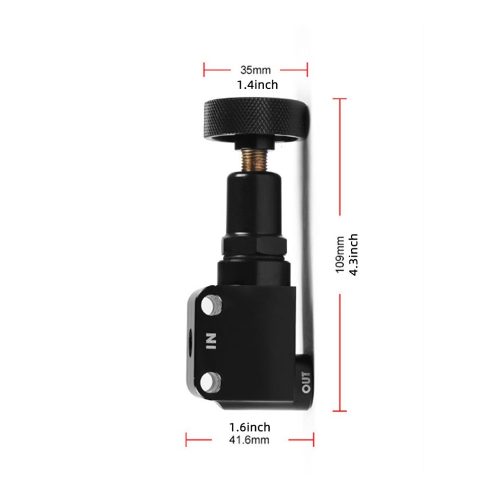 Aluminum Metal Brake Proportional Valve Adjustable In Line Disc Drum Brakes Part