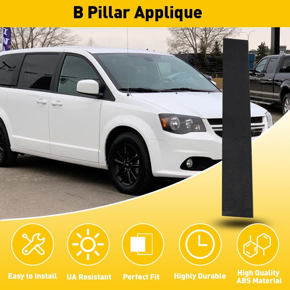 B Pillar Front Passenger Door Applique Fit For Dodge Grand Caravan Town&Country
