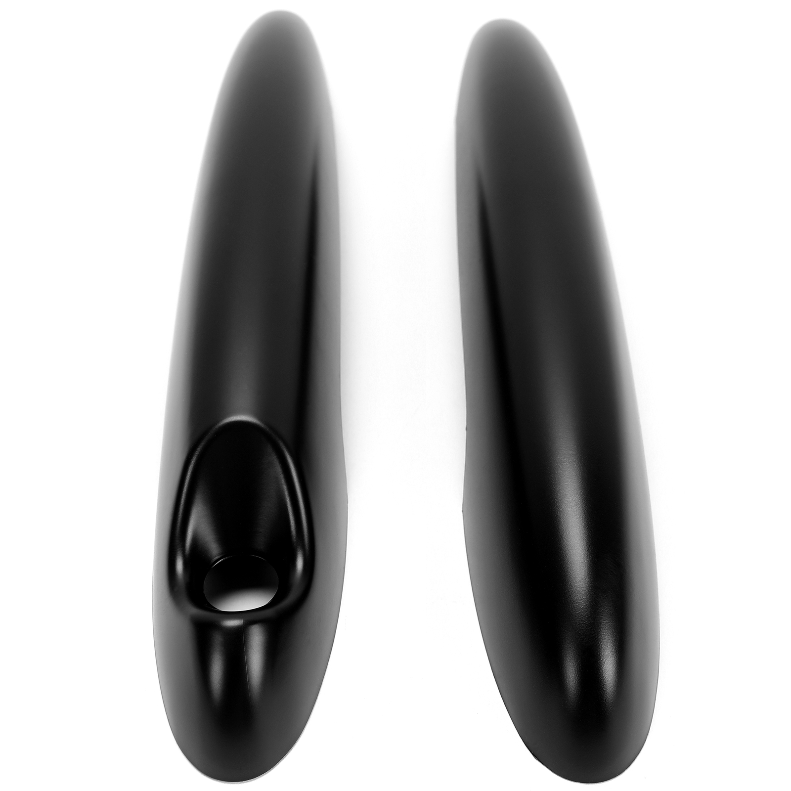 Pair Door Handle Covers Matt Black For MINI Cooper S R50 R52 R53 R55 R56 01-16