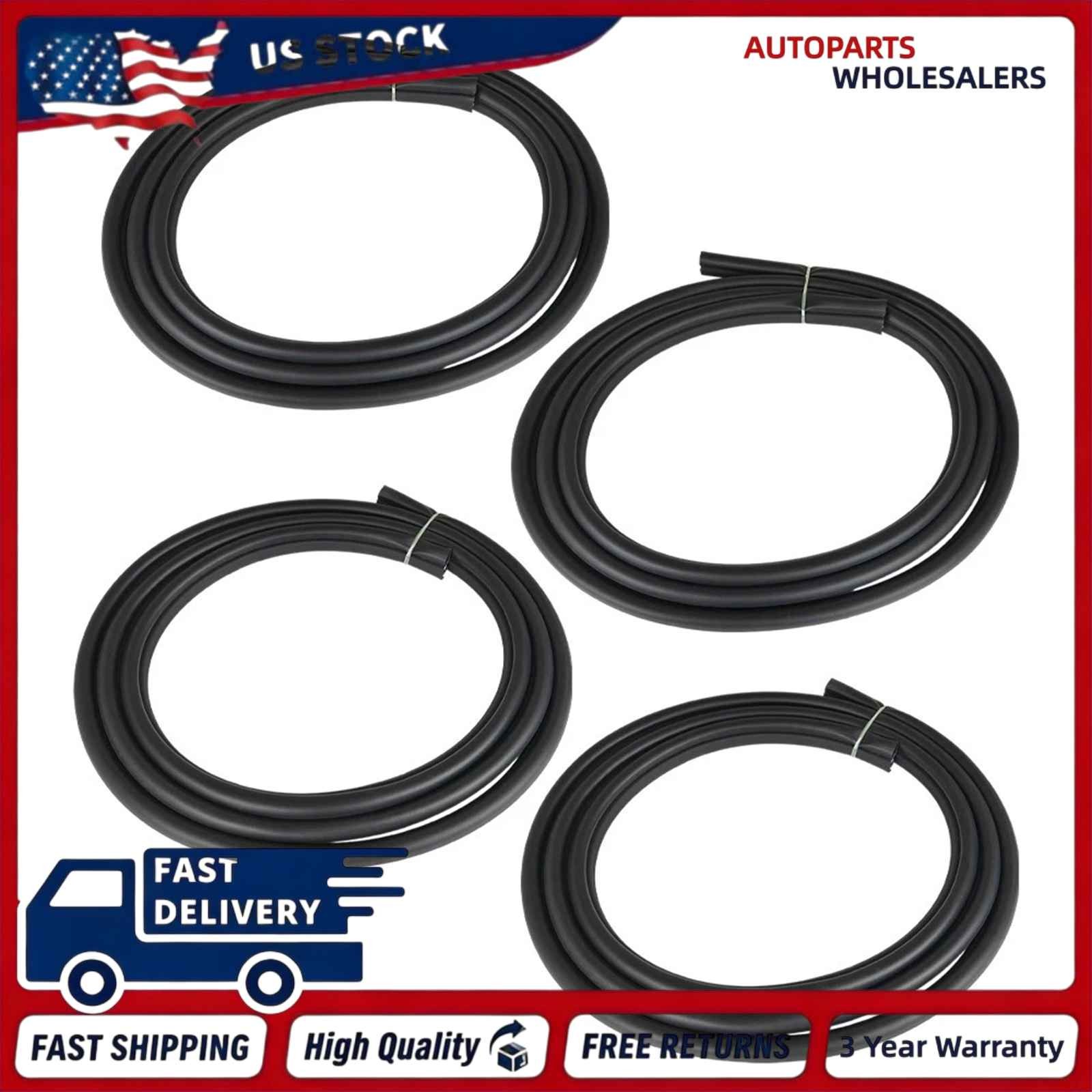 4pcs Front Rear Left Right Door Weatherstrip Seal For Toyota 4Runner 1996-2002