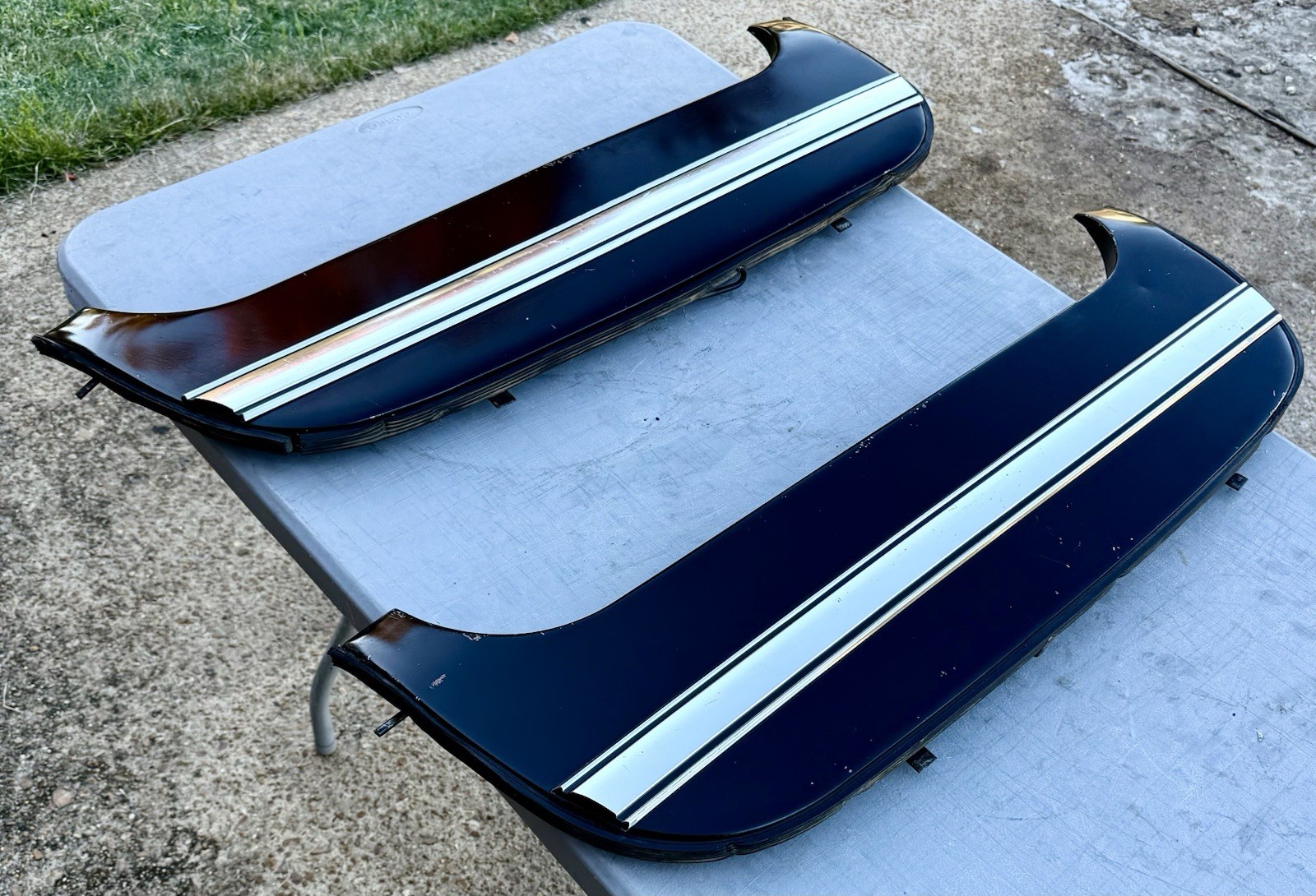 1973-87 Chevrolet GMC C/K Square Body Truck Fender Skirts Wheel Well Skirt Metal