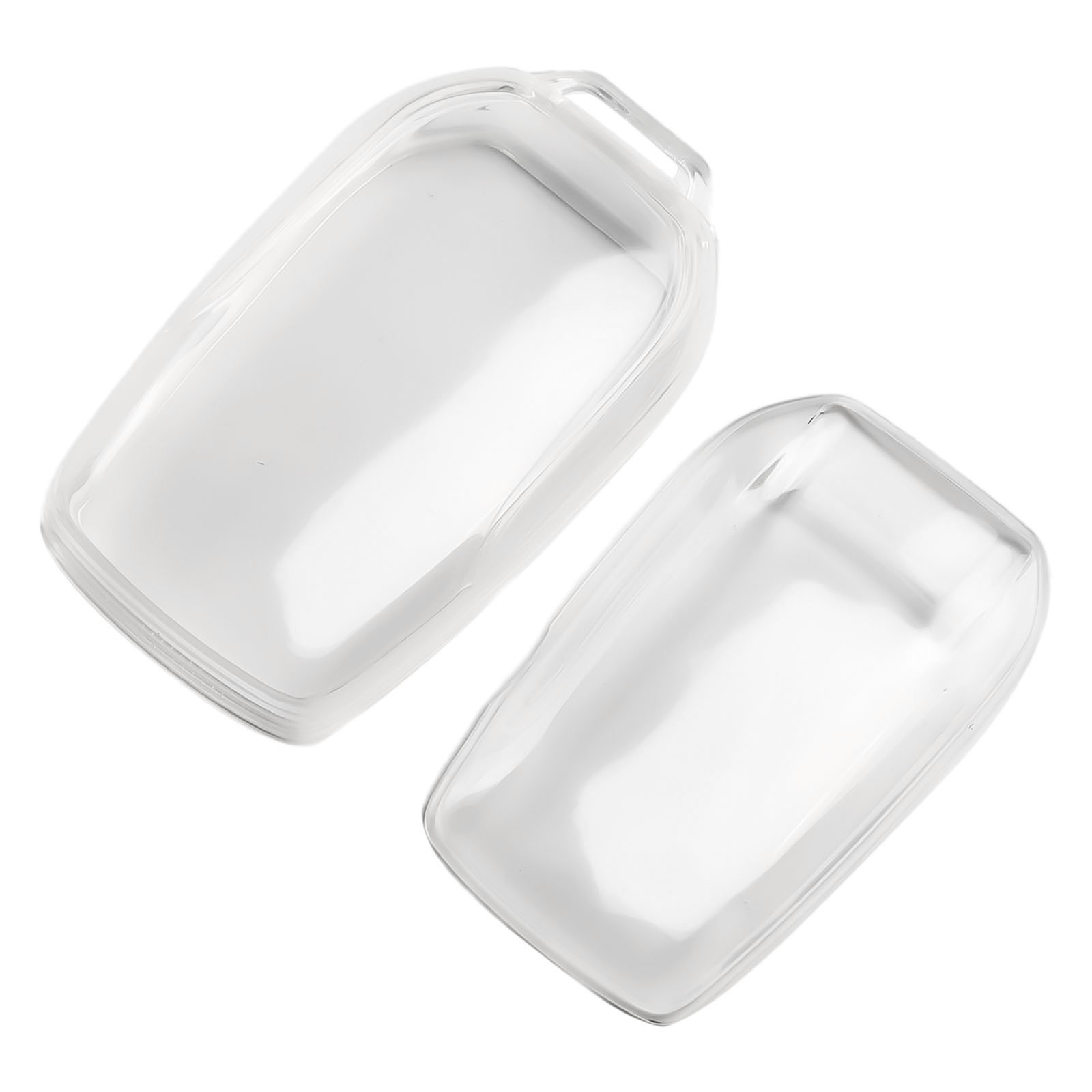 Clear Transparent Key Cover for Toyota Cars Easy Installation Lightweight