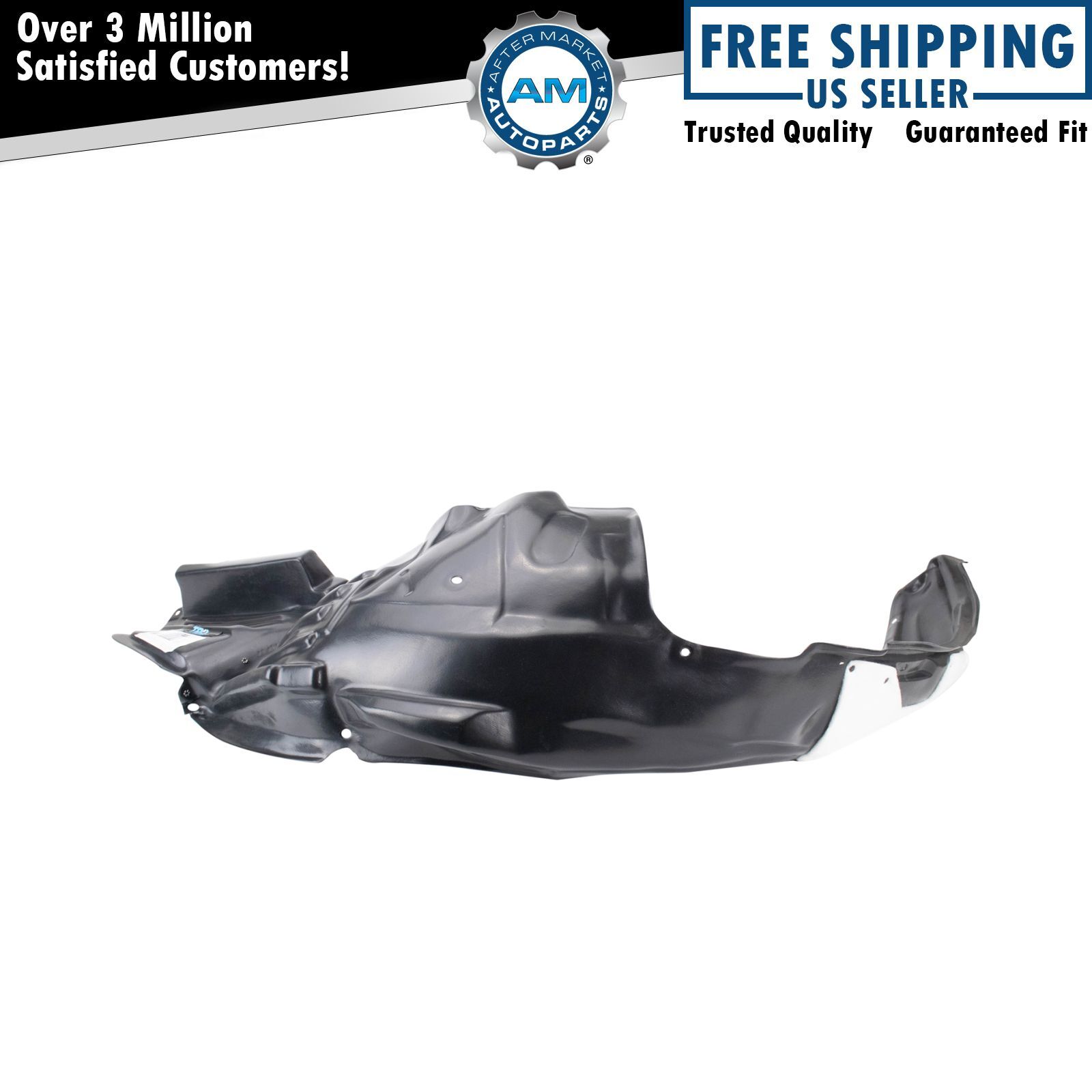 Front Left Inner Fender Liner Black For 2015-2016 Subaru Impreza SU1248126