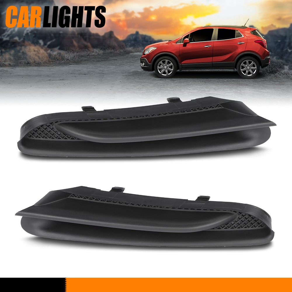 Fit For 2013-2016 Buick Encore Left & Right Side Headlight Lower Molding Trim