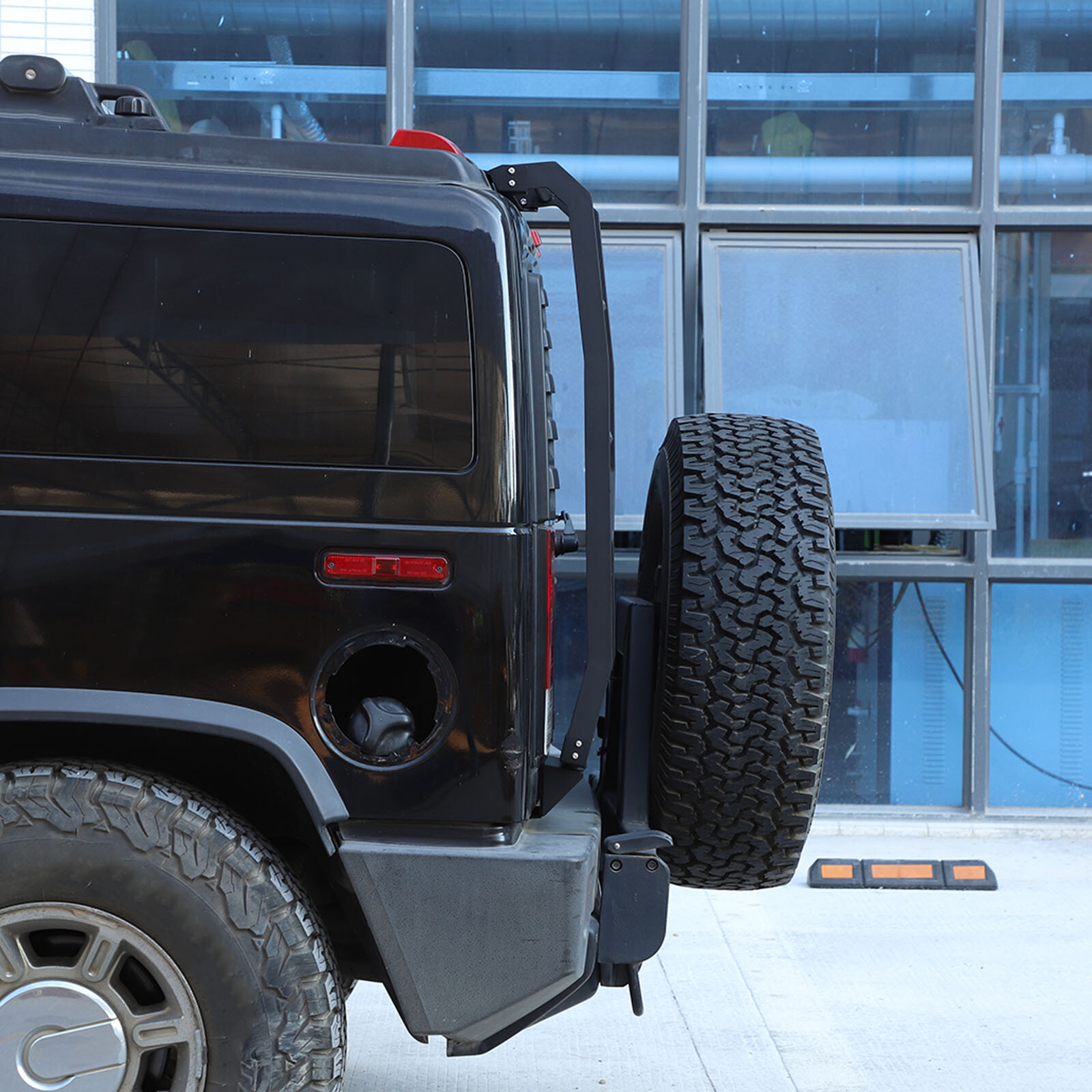Trunk Rear Hatch Tailgate Ladder Trunk Storage Box Kits For Hummer H2 2003-2009