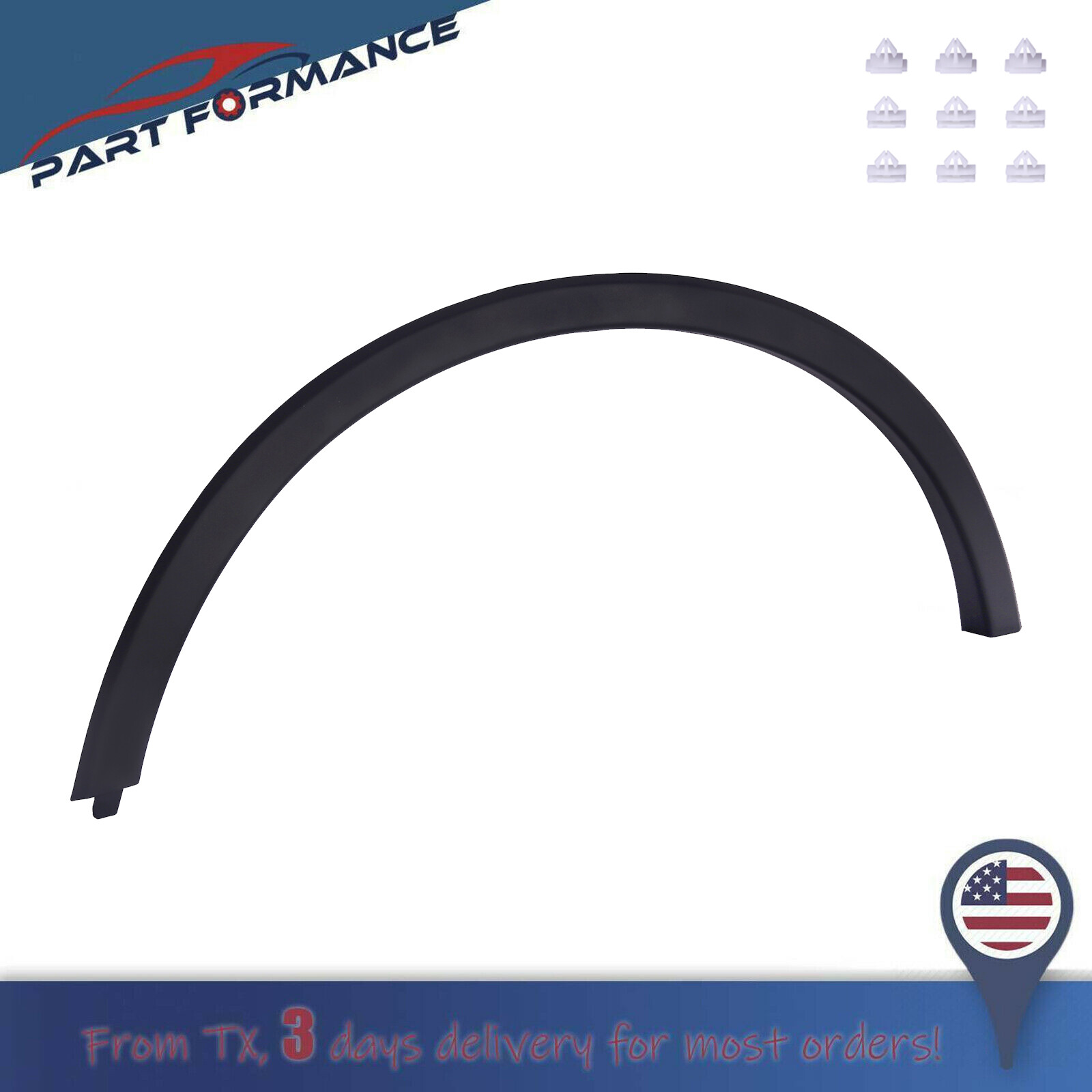 Front Driver Side Wheel Arch Molding Trim for 2013-2022 Buick Encore 95275468