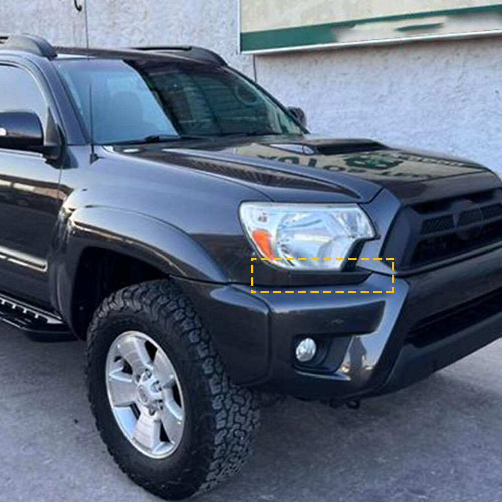 2 Front Left Right Headlight Filler Trim For Toyota Tacoma 12-14 Car Accessories