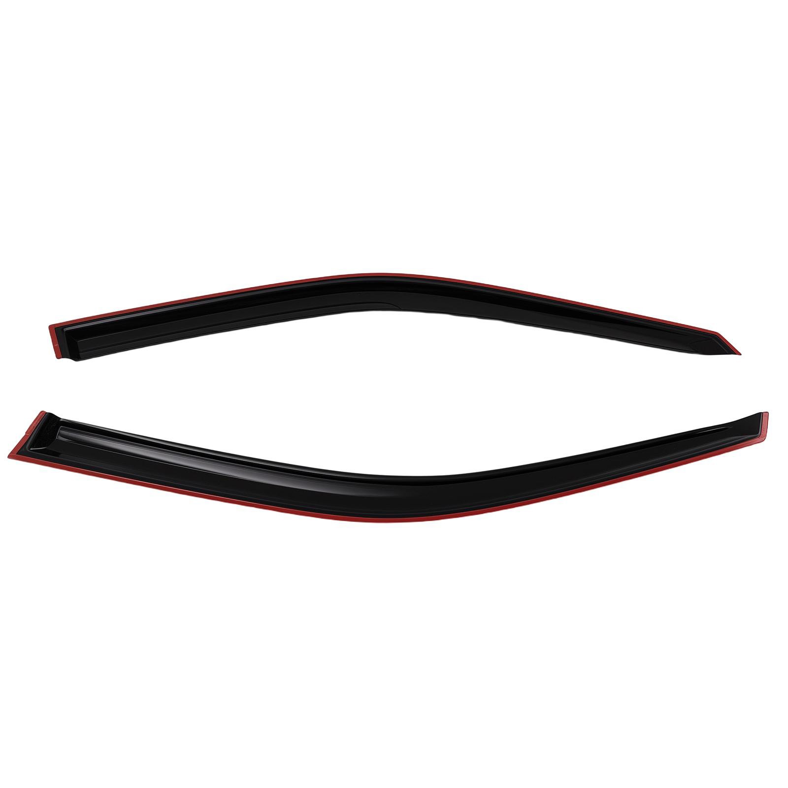 Acrylic Side Window Visors Set for Ford Explorer 2011-2019 Outside Mount 4PCS