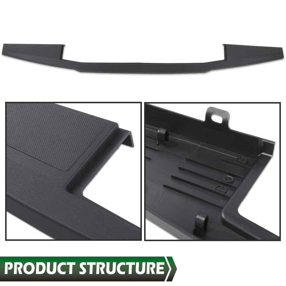 For 2017-2022 Ford Super Duty F250 F350 Flex Step Tailgate Molding Cover Cap Kit