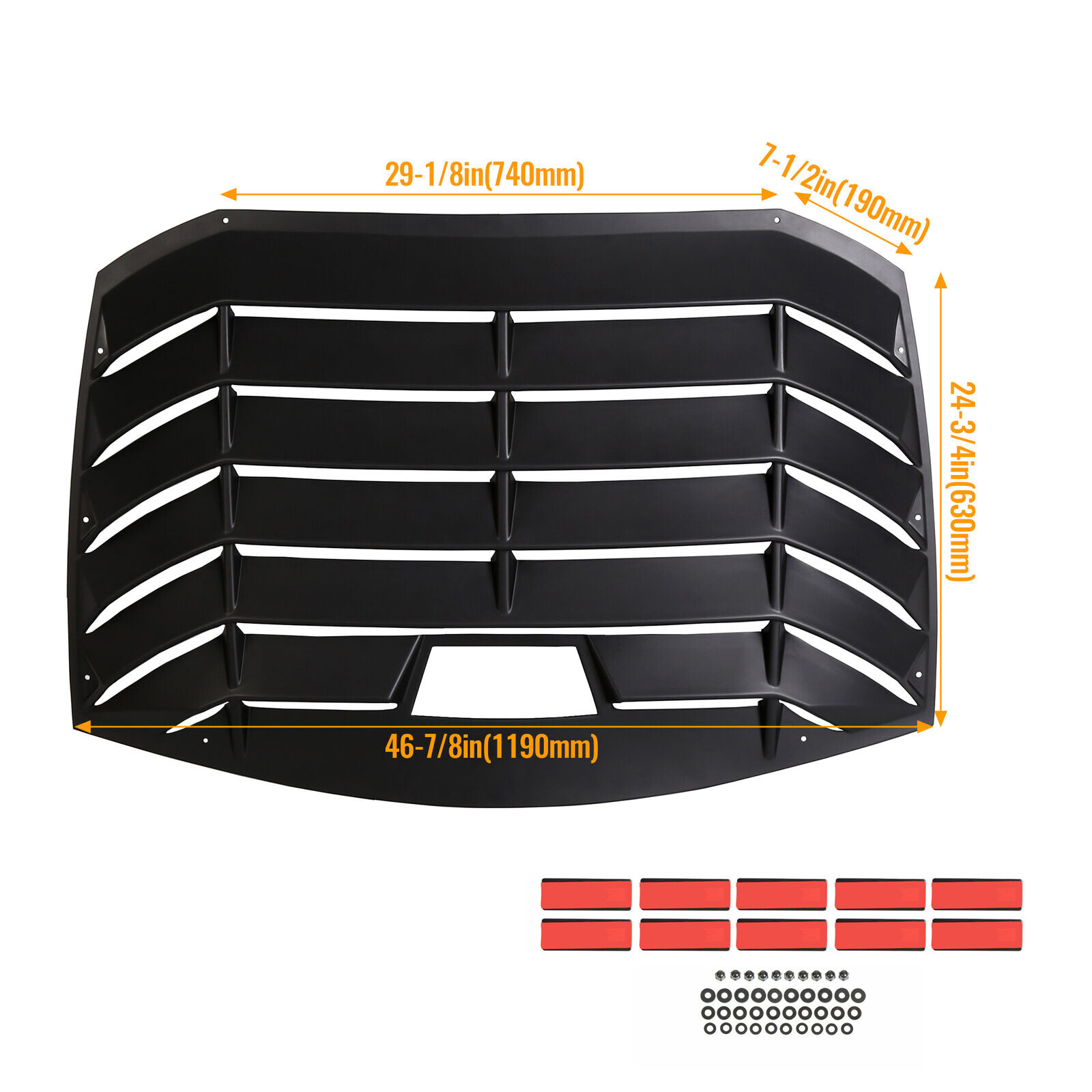 Rear Window Louver For Toyota 86 & Scion FR-S & Subaru BRZ 2013-2020