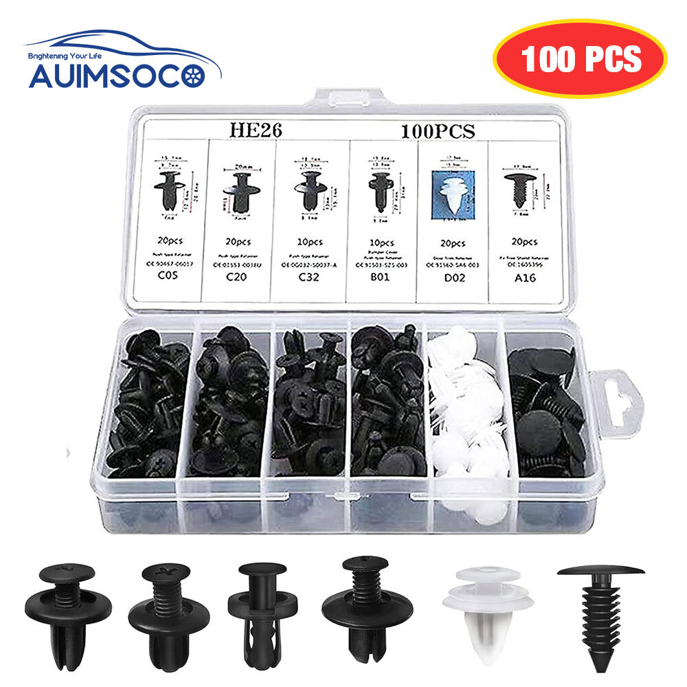 For Dodge RAM Fixing Fastener Kit Bumper Fender Liner Push Retainer Clips Auto