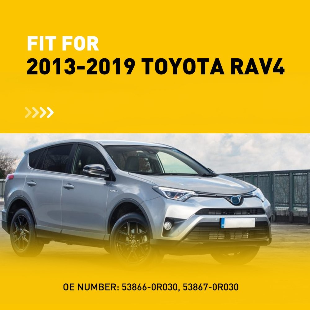 Pair Front Windshield Wiper Cowl Cover For 2013-2019 Toyota RAV4 53867-0R030