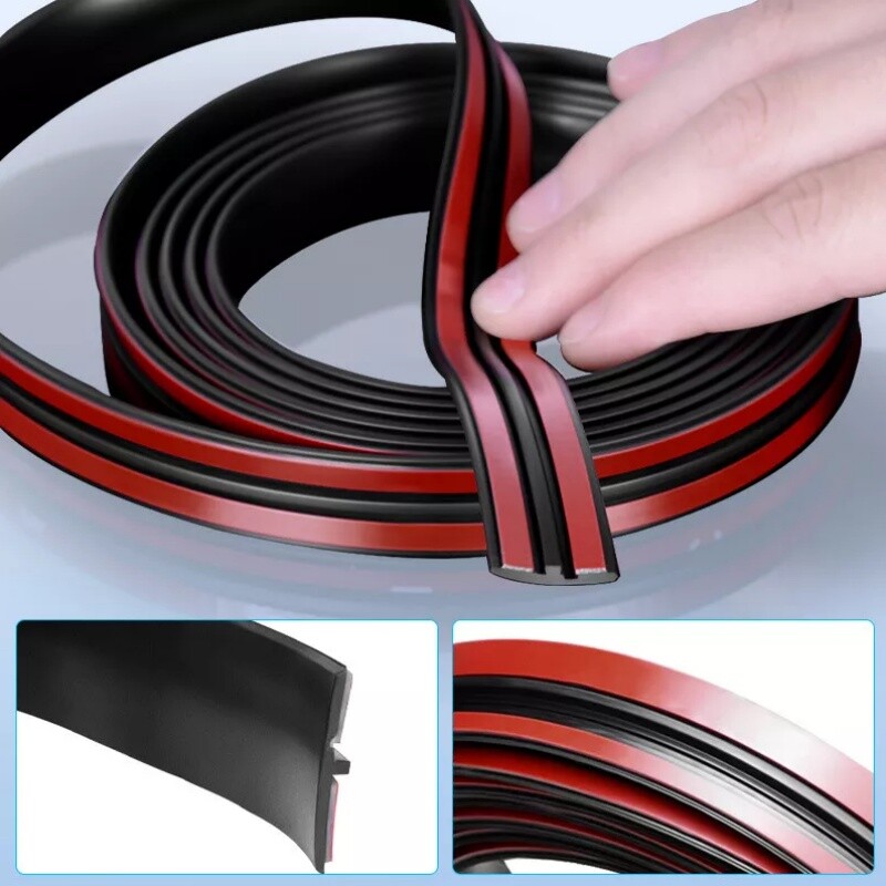 5M Car Roof Windshield Weather Seal Strip Rubber Molding Trim Protector Guard
